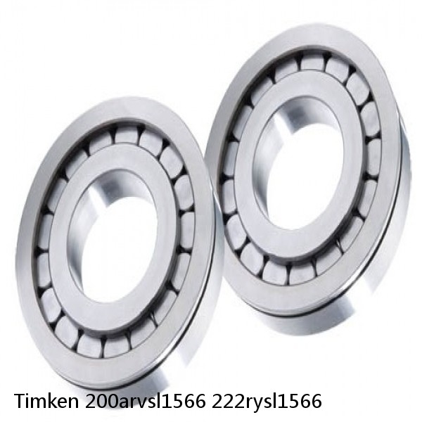 200arvsl1566 222rysl1566 Timken Cylindrical Roller Radial Bearing