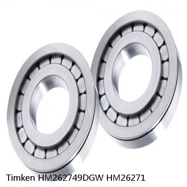 HM262749DGW HM26271 Timken Tapered Roller Bearing