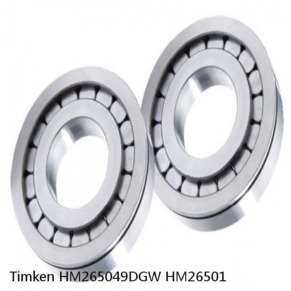 HM265049DGW HM26501 Timken Tapered Roller Bearing