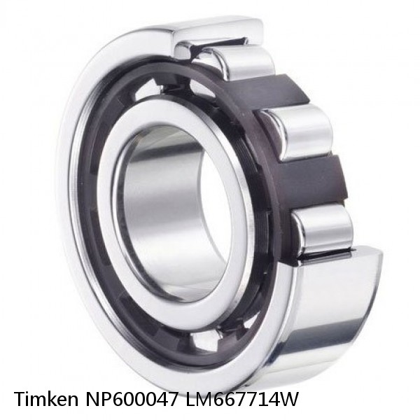 NP600047 LM667714W Timken Tapered Roller Bearing